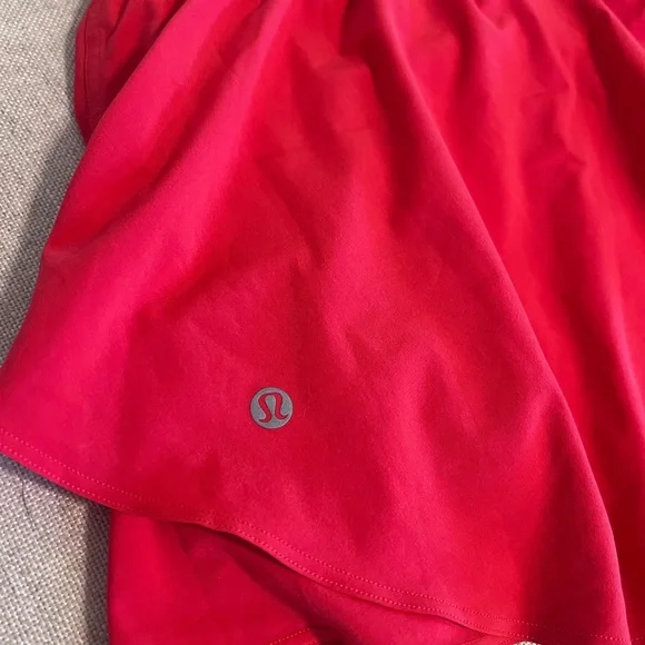 Lululemon Carnation Red Court Rival Skirt - Picture 6 of 7